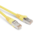 Патч-корд 4 пары, 2хRJ45, 10м, Кат.5e, FTP, желтый, LSZH, Hyperline PC-LPM-STP-RJ45-RJ45-C5e-10M-LSZH-YL
