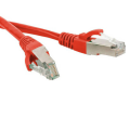Патч-корд 4 пары, 2хRJ45, 3м, Кат.6, SF/UTP, красный, LSZH, Hyperline PC-LPM-SFTP-RJ45-RJ45-C6-3M-LSZH-RD