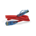 Патч-корд 4 пары, 2хRJ45, 15м, Кат.6, UTP, красный, LSZH, Hyperline PC-LPM-UTP-RJ45-RJ45-C6-15M-LSZH-RD