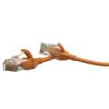 Патч-корд 4 пары, 2хRJ45, 1,5м, Кат.6, UTP, оранжевый, LSZH, Hyperline PC-LPT-UTP-RJ45-RJ45-C6-1.5M-LSZH-OR