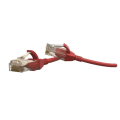 Патч-корд 4 пары, 2хRJ45, 1,5м, Кат.6, UTP, красный, LSZH, Hyperline PC-LPT-UTP-RJ45-RJ45-C6-1.5M-LSZH-RD