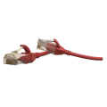 Патч-корд 4 пары, 2хRJ45, 1м, Кат.6, UTP, красный, LSZH, Hyperline PC-LPT-UTP-RJ45-RJ45-C6-1M-LSZH-RD
