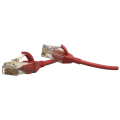 Патч-корд 4 пары, 2хRJ45, 2м, Кат.6, UTP, красный, LSZH, Hyperline PC-LPT-UTP-RJ45-RJ45-C6-2M-LSZH-RD