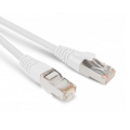 Патч-корд 4 пары, 2хRJ45, Кат.5e, SF/UTP, белый, LSZH, Hyperline PC-LPM-SFTP-RJ45-RJ45-C5e-5M-LSZH-WH
