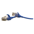 Патч-корд 4 пары, 2хRJ45, 1,5м, Кат.6, UTP, синий, LSZH, Hyperline PC-LPT-UTP-RJ45-RJ45-C6-1.5M-LSZH-BL