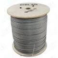 Кабель F/UTP 4 пары, Кат.5e, внутр., 0,51мм,PVC,  серый, 305м, SIBLAN Premium T-436