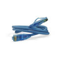 Патч-корд 4 пары, 2хRJ45, 1,5м, Кат.6, UTP, синий, LSZH, Hyperline PC-LPM-UTP-RJ45-RJ45-C6-1.5M-LSZH-BL