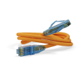 Патч-корд 4 пары, 2хRJ45, 1,5м, Кат.6, UTP, оранжевый, LSZH, Hyperline PC-LPM-UTP-RJ45-RJ45-C6-1.5M-LSZH-OR