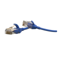 Патч-корд 4 пары, 2хRJ45, 2м, Кат.6, UTP, синий, LSZH, Hyperline PC-LPT-UTP-RJ45-RJ45-C6-2M-LSZH-BL