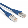 Патч-корд 4 пары, 2хRJ45, 7м, Кат.5e, SF/UTP, синий, LSZH, Hyperline PC-LPM-SFTP-RJ45-RJ45-C5e-7M-LSZH-BL