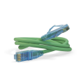 Патч-корд 4 пары, 2хRJ45, 15м, Кат.6, UTP, зеленый, LSZH, Hyperline PC-LPM-UTP-RJ45-RJ45-C6-15M-LSZH-GN