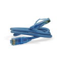 Патч-корд 4 пары, 2хRJ45, 10м, Кат.6, UTP, синий, LSZH, Hyperline PC-LPM-UTP-RJ45-RJ45-C6-10M-LSZH-BL