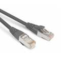 Патч-корд 4 пары, 2хRJ45, 6м, Кат.5e, SF/UTP, серый, LSZH, Hyperline PC-LPM-SFTP-RJ45-RJ45-C5e-6M-LSZH-GY