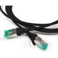 Патч-корд 4 пары, 2хRJ45, 1,5м, Кат.6a, S/FTP, черный, LSZH, Hyperline PC-LPT-SFTP-RJ45-RJ45-C6a-1.5M-LSZH-BK