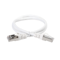 Патч-корд 4 пары, 2хRJ45, 3м, Кат.6, FTP, белый, PVC, ITK PC08-C6F-3M