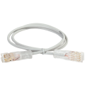 Патч-корд 2 пары, 110-110, 1м, Кат.5e, UTP, серый, PVC, ITK PC01-110-2P1M