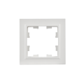 Рамка 1местн. BRITE РУ-1-БрБ белая, IEK BR-M12-K01
