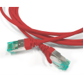 Патч-корд 4 пары, 2хRJ45, 1,5м, Кат.6a, S/FTP, красный, LSZH, Hyperline PC-LPT-SFTP-RJ45-RJ45-C6a-1.5M-LSZH-RD