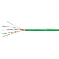 Кабель UTP 4 пары, Кат.5е, внутр., 0,50мм, LSZH, зелен., 100м, Cabeus UTP-4P-Cat.5e-SOLID-LSZH-GN-100