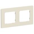 FLITE Рамка 2-местная РУ-2-К-ФлСл сливочный IEK