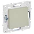 SKANDY Выключатель 1-клавишный перекрестный 10А SK-V03B бежевый IEK