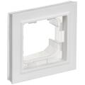 BRITE Рамка 1-местная IP44 РУ-1-БрАБ-44 арктический белый IEK