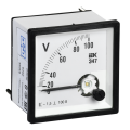 Вольтметр Э47 100В кл. точн. 1,5 96х96мм, IEK IPV20-6-0100-E