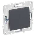 SKANDY Выключатель 1-клавишный перекрестный 10А SK-V03G графит IEK