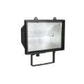 Прожектор ИО1500 галогенный черный IP54, IEK LPI01-1-1500-K02