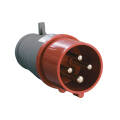 Вилка переносная ССИ-014, 16А, 380-415В, 3Р+РЕ, IP44, IEK PSR02-016-4