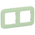 FLITE Рамка 2-местная РУ-2-А-ФлФ фисташковый IEK
