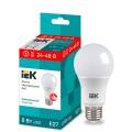 Лампа светодиодная A60 груша 8Вт 24-48В 4000К E27 IEK