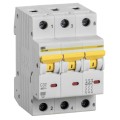 Выключатель автоматический ВА47-60M 3P 32A 6кА х-ка C, IEK MVA31-3-032-C