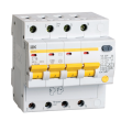 Автомат дифференциальный АД14 4Р 16А 100мА, IEK MAD10-4-016-C-100