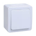 Выключатель 1-клавишный, для открытой установки, IP54, ВС20-1-0-ГПБ, белый, IEK EVMP10-K01-10-54-EC