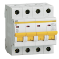Выключатель автоматический ВА47-29 4Р 5А 4,5кА х-ка С, IEK MVA20-4-005-C