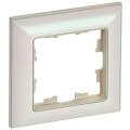 BRITE Рамка 1-местная РУ-1-Бр бежевый/жемчужный IEK