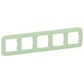 FLITE Рамка 5-местная РУ-5-А-ФлФ фисташковый IEK