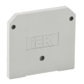 Заглушка для ЗНИ-35мм2 (JXB125A) серый, IEK YZN10D-ZGL-035-K03