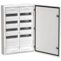 TITAN 5 Корпус металлический ЩРн-120 (2х60) 835х570х140мм IP54 белый (одна дверь) IEK