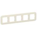 FLITE Рамка 5-местная РУ-5-А-ФлСл сливочный IEK