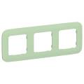 FLITE Рамка 3-местная РУ-3-А-ФлФ фисташковый IEK