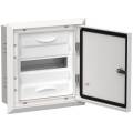 TITAN 5 Корпус металлический ЩРв-12 (1х12) 380х365х130мм IP31 белый (одна дверь) IEK