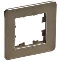 BRITE Рамка 1-местная РУ-1-1-Бр металл латунь RE IEK
