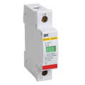 Ограничитель импульсных перенапряжений ОПС1-B 1Р In=30kA Un=400B Im=60kA, IEK MOP20-1-B