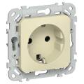 FLITE Розетка с заземлением без защитных шторок 16А РС11-0-ФлН навахо IEK