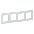 FLITE Рамка 4-местная РУ-4-К-ФлЖ жемчуг IEK