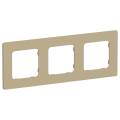 FLITE Рамка 3-местная РУ-3-К-ФлХ хаки IEK