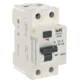 Выключатель дифференциального тока ARMAT R10N 2P 25А 30мА тип AC, IEK AR-R10N-2-025C030