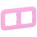 FLITE Рамка 2-местная РУ-2-А-ФлПр пурпурный IEK